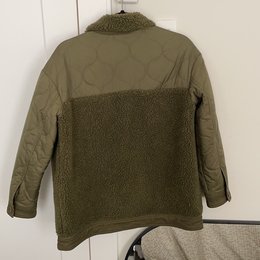 Madewell Quilted Sherpa Jacket - Picture 3 of 10